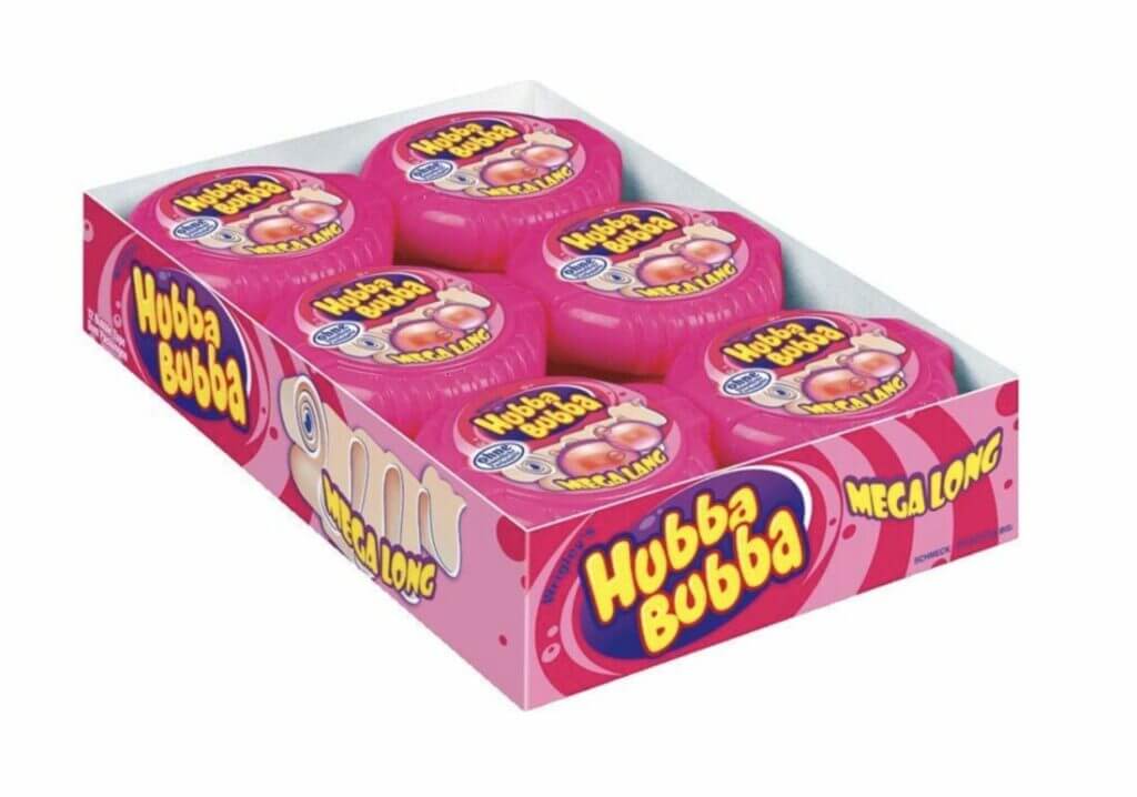 Hubba Bubba Kaugummi Bubble Tape Fancy Fruit (12 x 56 g) – 33% Rabatt + 5% Spar-Abo