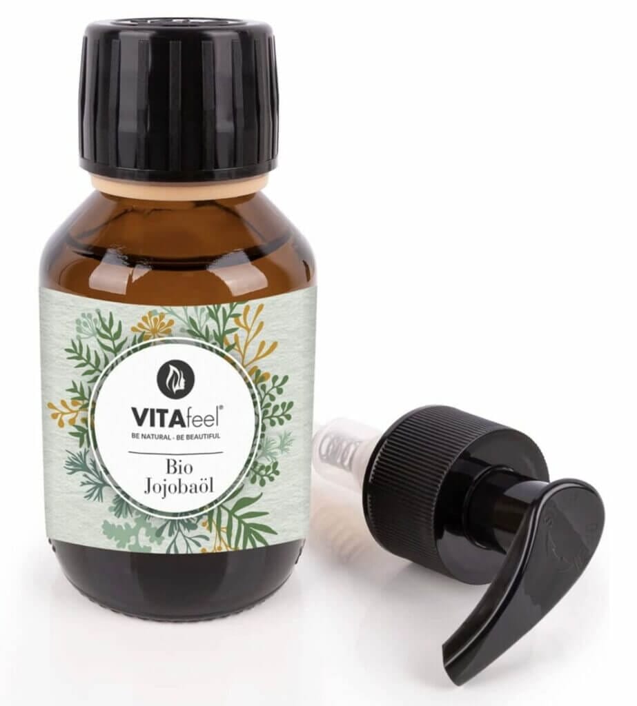 VitaFeel Bio Jojobaöl Gold – 100% reines kaltgepresstes Öl – 56% Rabatt