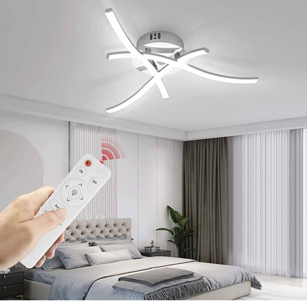 WAYRANK LED Kristall Deckenleuchte – 40% Rabatt