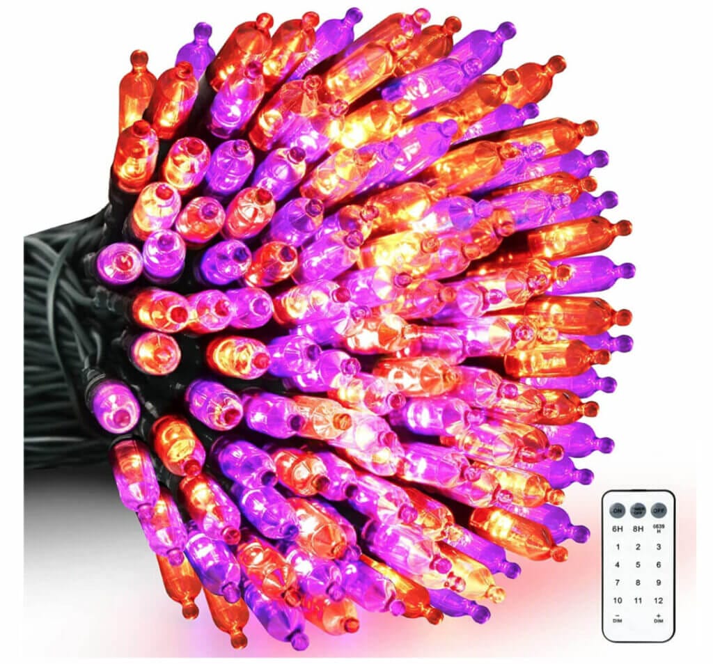 Für den Innen- oder Außenbereich: WUJUN Lichterkette – 60% Rabatt