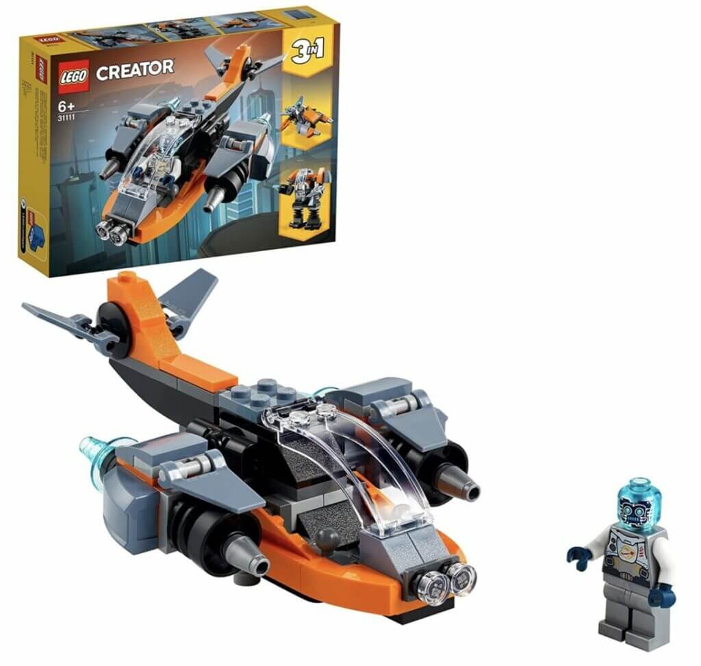LEGO Creator 3-in-1 Cyber-Drohnen Set – 25% Rabatt
