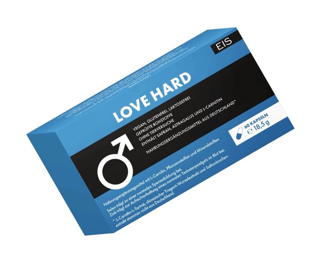 LOVE HARD, 60 Stück – 50% Rabatt