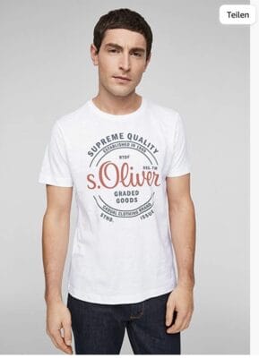 s.Oliver Herren T Shirt1 2