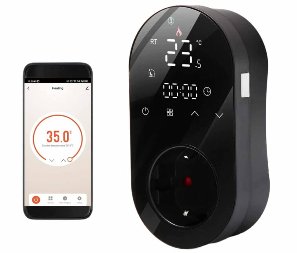 Jetzt zum günstigen Preis: Irishom Smart WiFi Steckdosenthermostat – 40% Rabatt