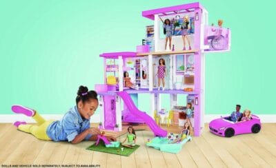 Barbie GRG93 Traumvilla dreistoeckiges Puppenhaus 1