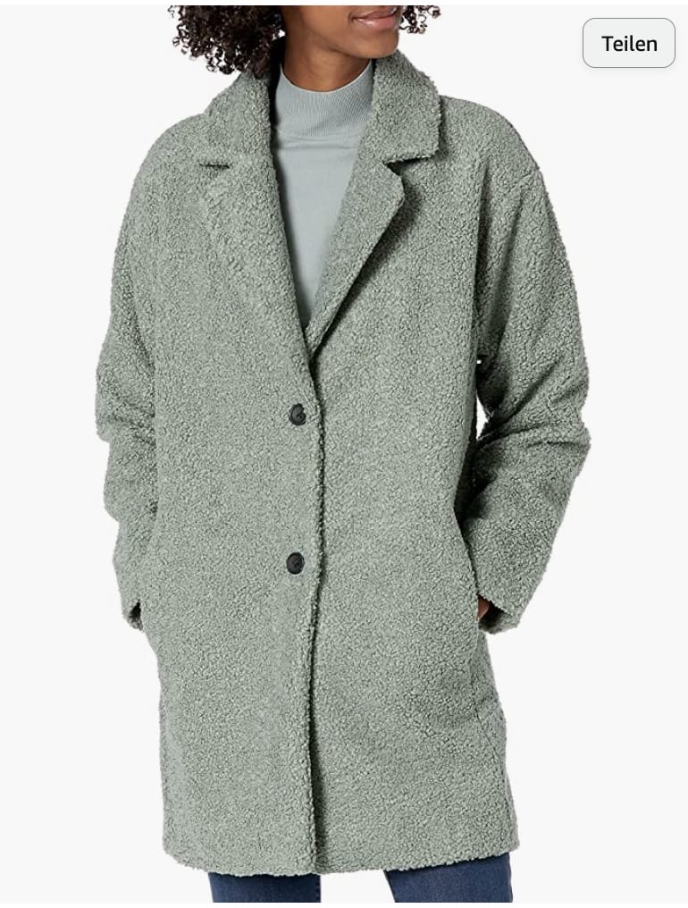 Daily Ritual Damen Teddyfleecejacke – 27% Rabatt