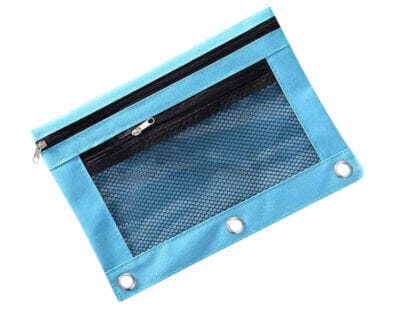 Transparentes Federmäppchen - 50% Rabatt 3 Federmäppchen