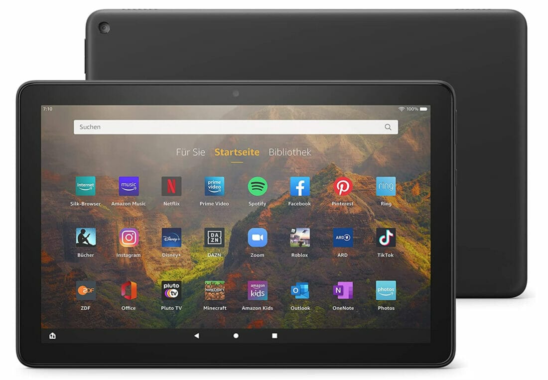 Fire HD 10-Tablet – 48% Rabatt