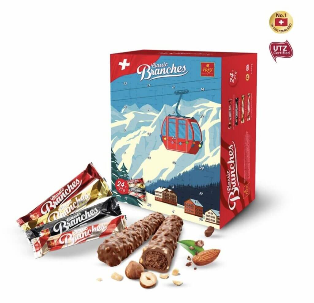 Frey Schokoladen Branches Adventskalender – 31% Rabatt