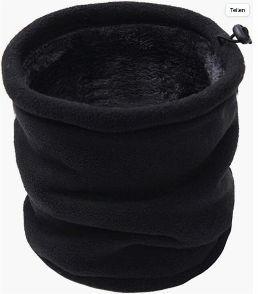 Hält dich warm: TAGVO Halswärmer aus Fleece-Stoff – 30% Rabatt
