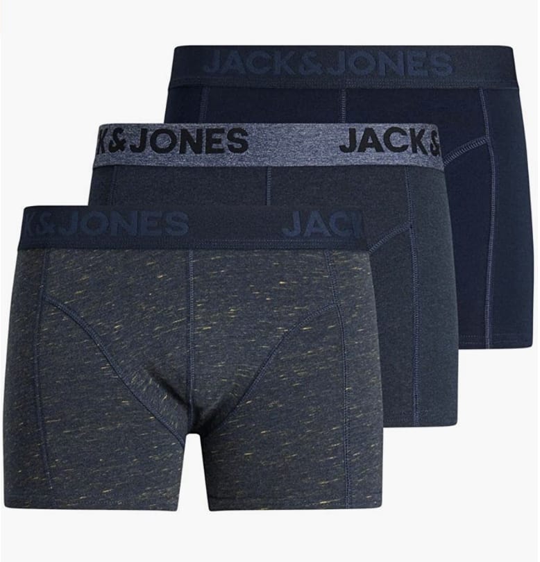 JACK & JONES Herren Boxershorts im 3er-Pack – 40% Rabatt
