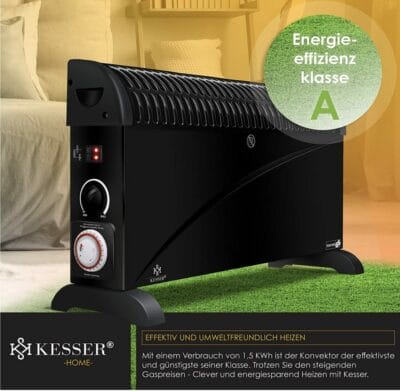 KESSER Konvektor 2000 Watt Heizgerät - 50% Rabatt 4 KESSER Konvektor 2000 Watt Heizgeraet1