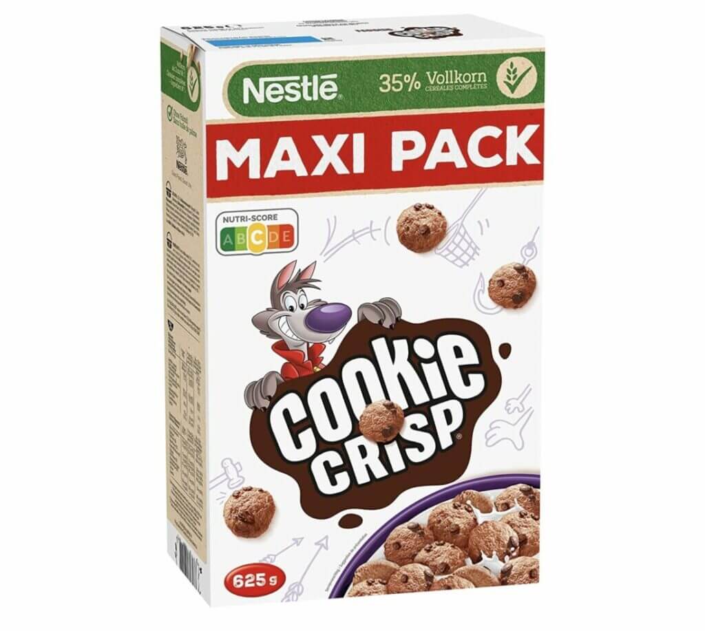 Nestlé Cookie Crisp Ceriealien – 38% Rabatt + 5% Spar-Abo