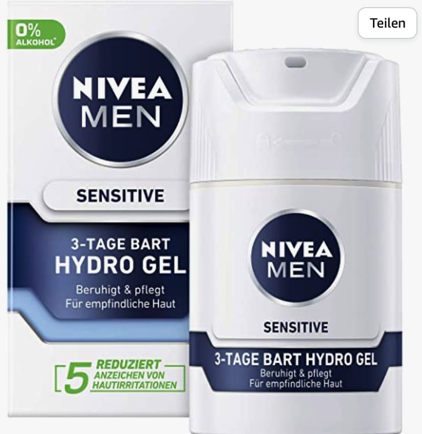 Nivea Men Sensitive Hydro Gel – 32% Rabatt