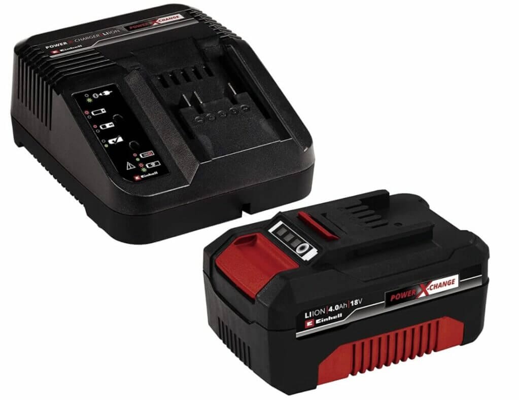 Preishammer:  Einhell Akku Starter Kit 4,0 Ah und Ladegerät – 72% Rabatt