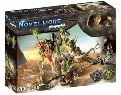 PLAYMOBIL Novelmore 71027 Sal'ahari Sands - Mammut Attacke Set