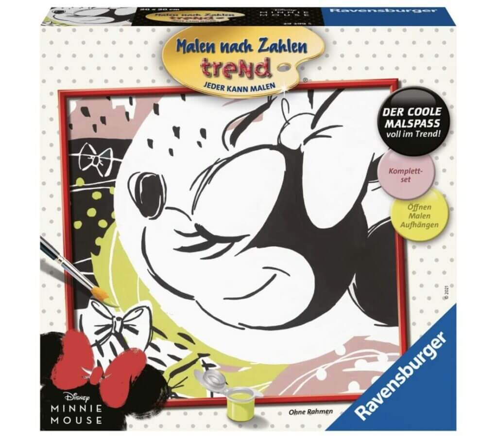 Ravensburger Malen nach Zahlen 29399 – Timeless Minnie – 60% Rabatt