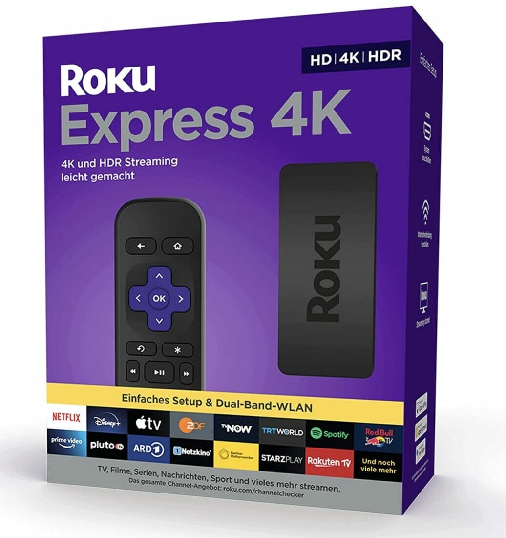 ROKU Express 4K Streaming Media Player – 50% Rabatt