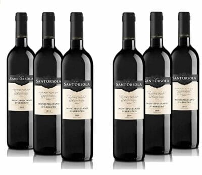 SantOrsola Montepulciano DOC Abruzzo Rotwein Italien Wein 6 x 0.75 l