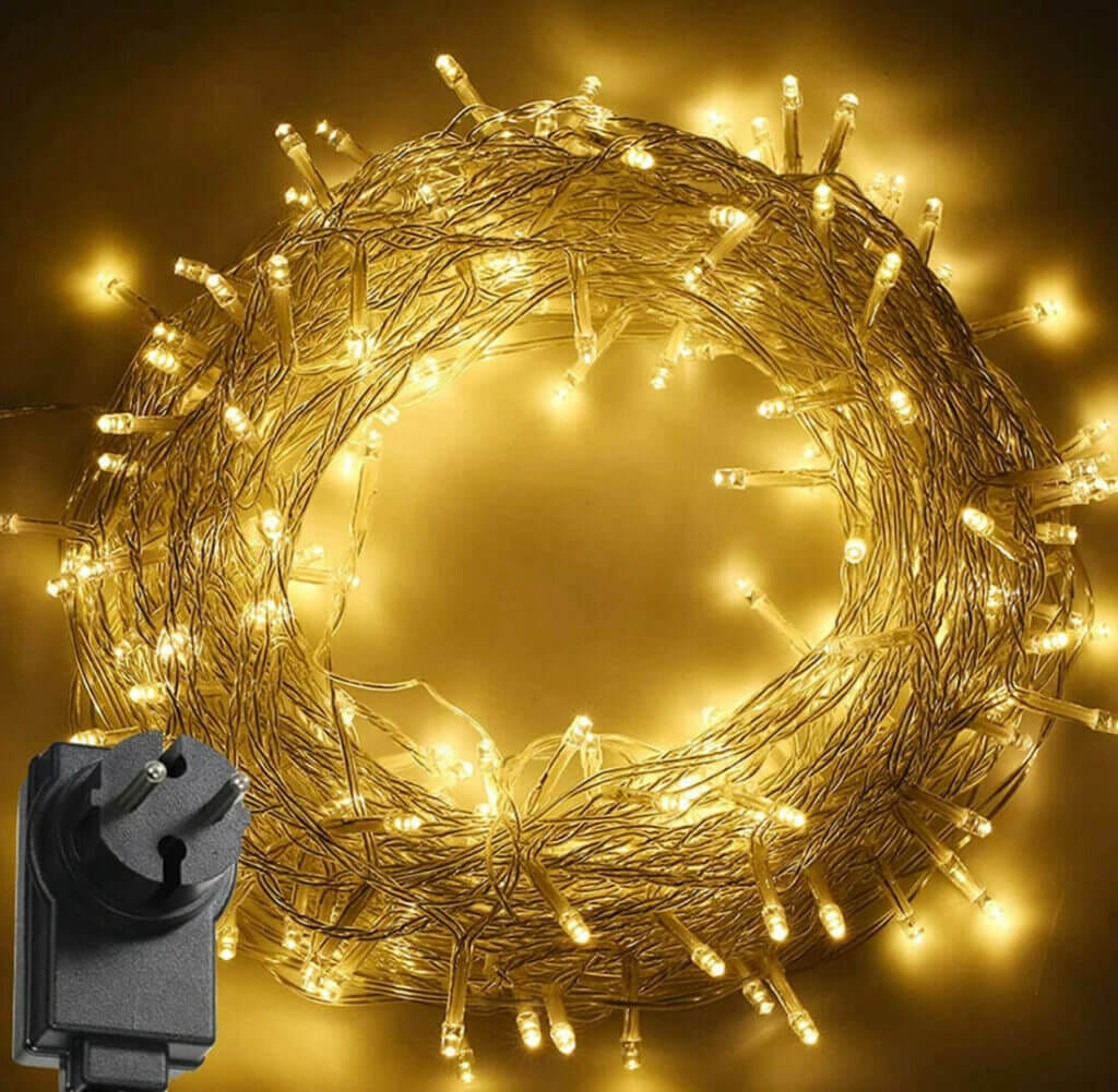 Lichterketten-Vorhang (23M)- 50% Rabatt