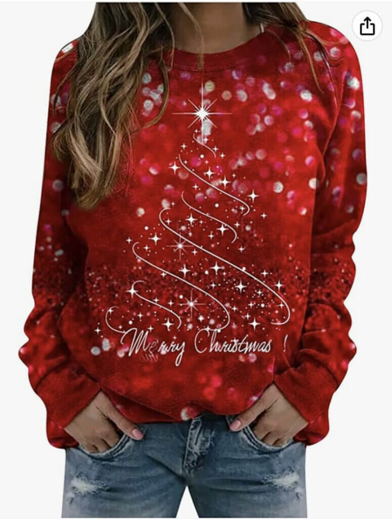 Weihnachtssweater für Damen – 50% Rabatt