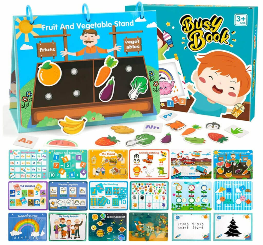 ONLYFUN Montessori Activity Board für Kinder – 50% Rabatt