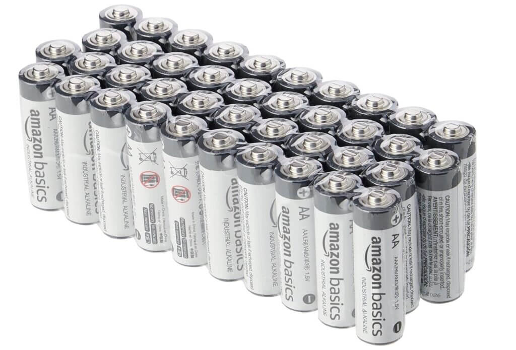 Sparpreis! Amazon Basics AA Industrie Alkalibatterien, 40er Pack – 47% Rabatt