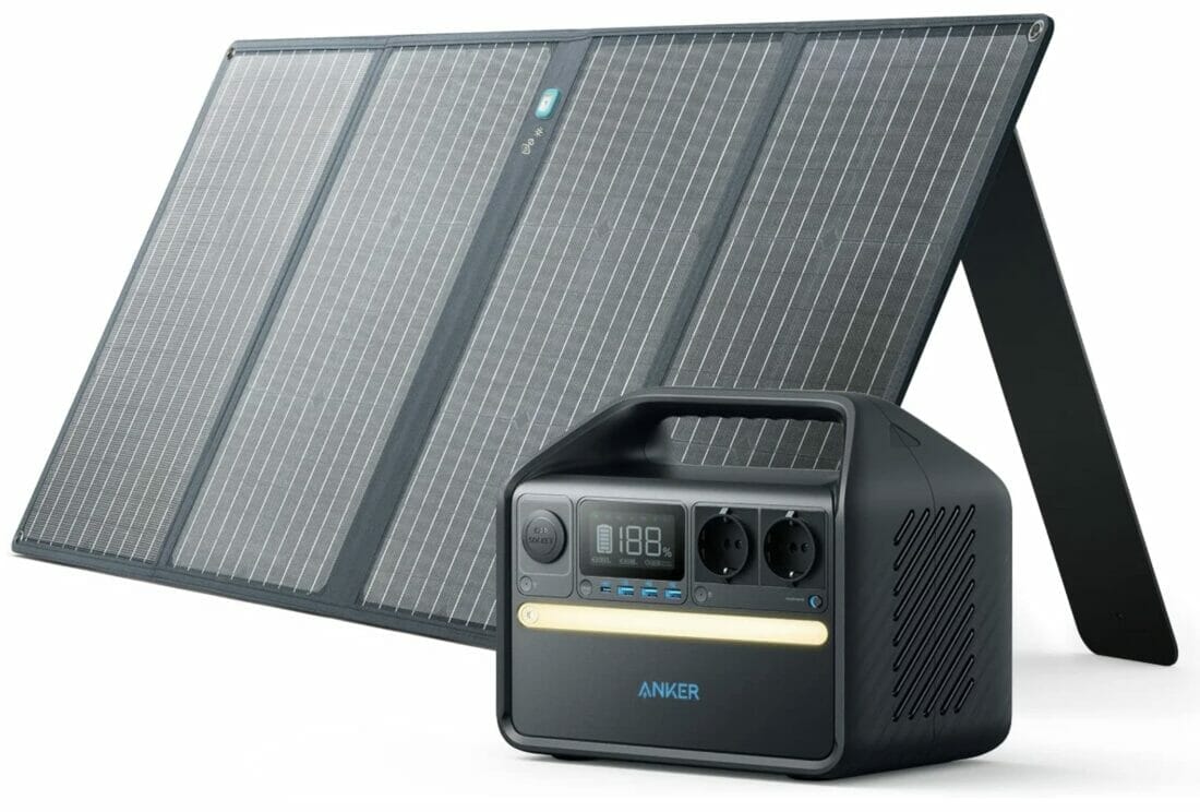Anker 535 Power Station mit 100W Solarpanel – 30% Rabatt