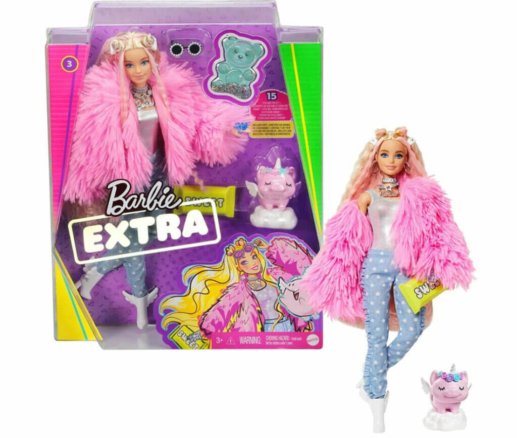 Mit viel tollem Zubehör: Barbie Extra Puppe – 26% Rabatt