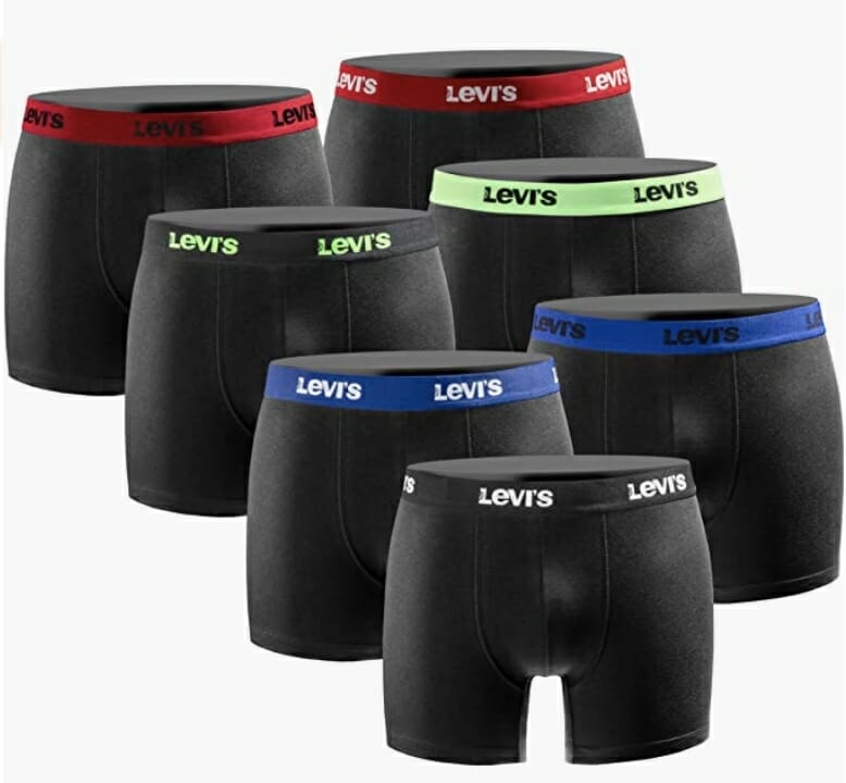 Levis Herren Boxershort Limited Style Edition 7er Pack – 44% Rabatt