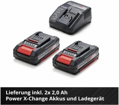 "Einhell Akku-Bohrschrauber-Set TE-CD 18/40 Li: Vielseitig, leistungsstark und benutzerfreundlich mit umfangreichem Zubehör."