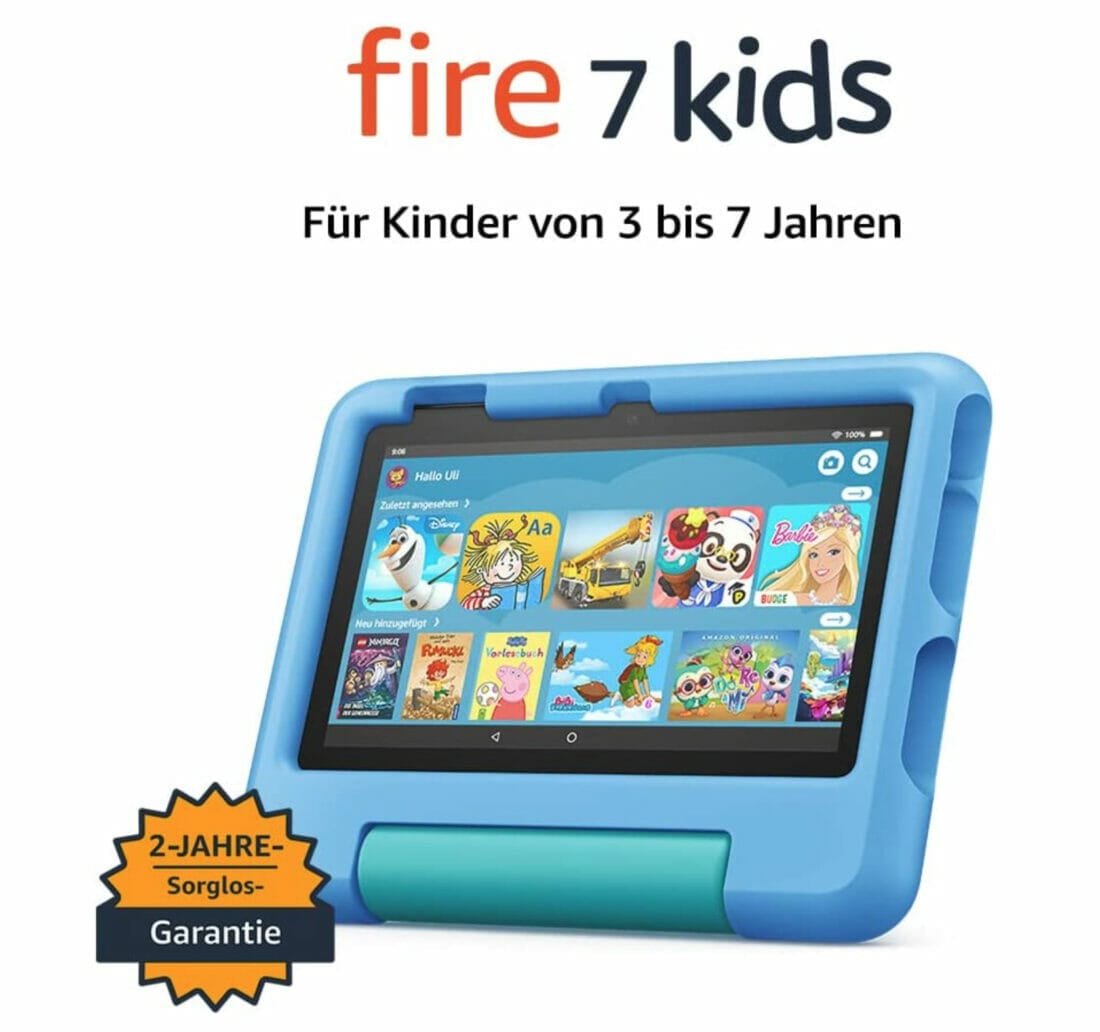 Fire 7 Kids-Tablet – 58% Rabatt