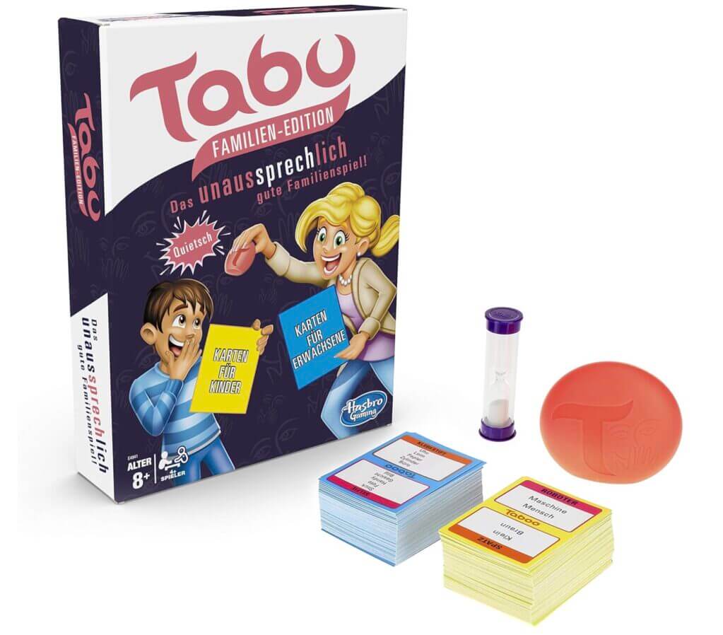 Hasbro Tabu Familien Edition – 30% Rabatt
