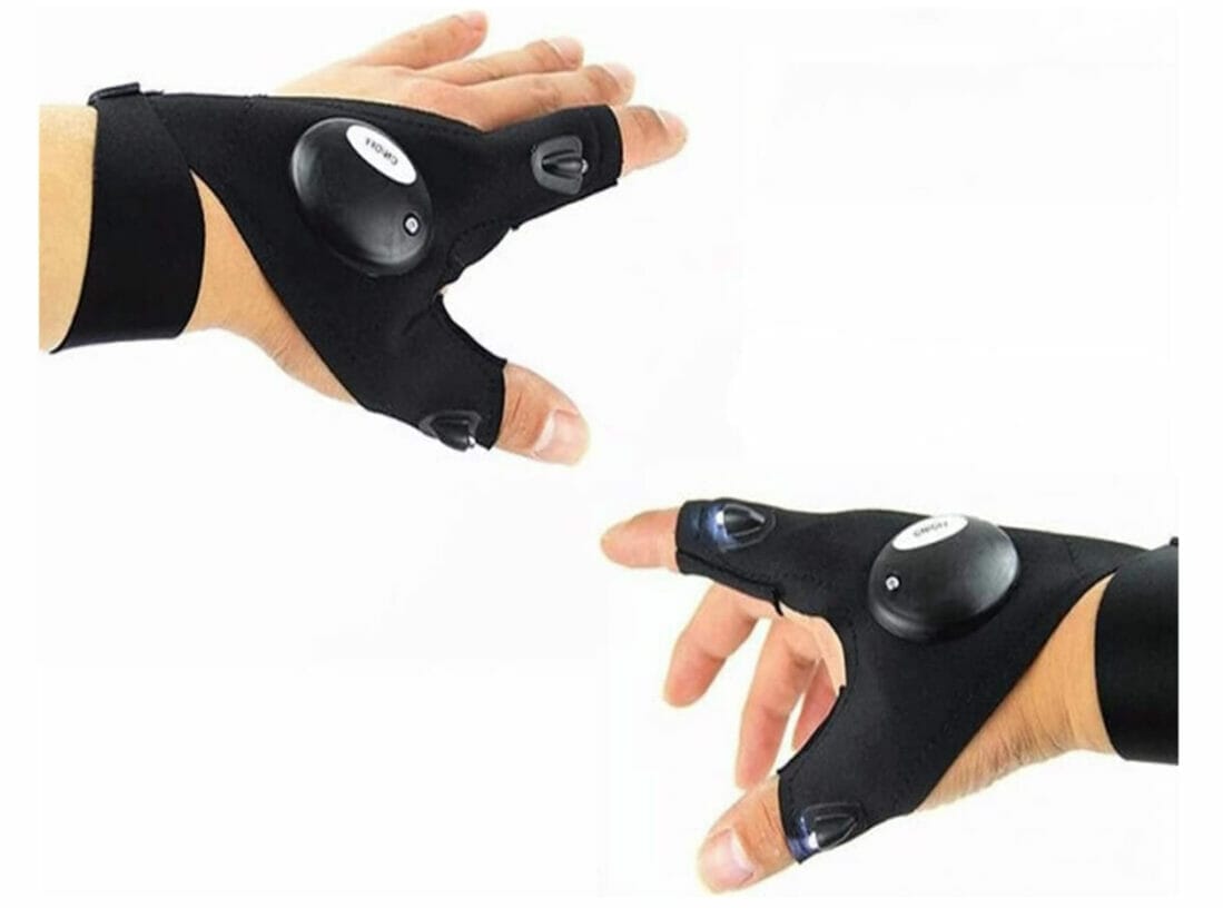 Sehr nützlich: Outdoor LED Handschuhe – 60% Rabatt
