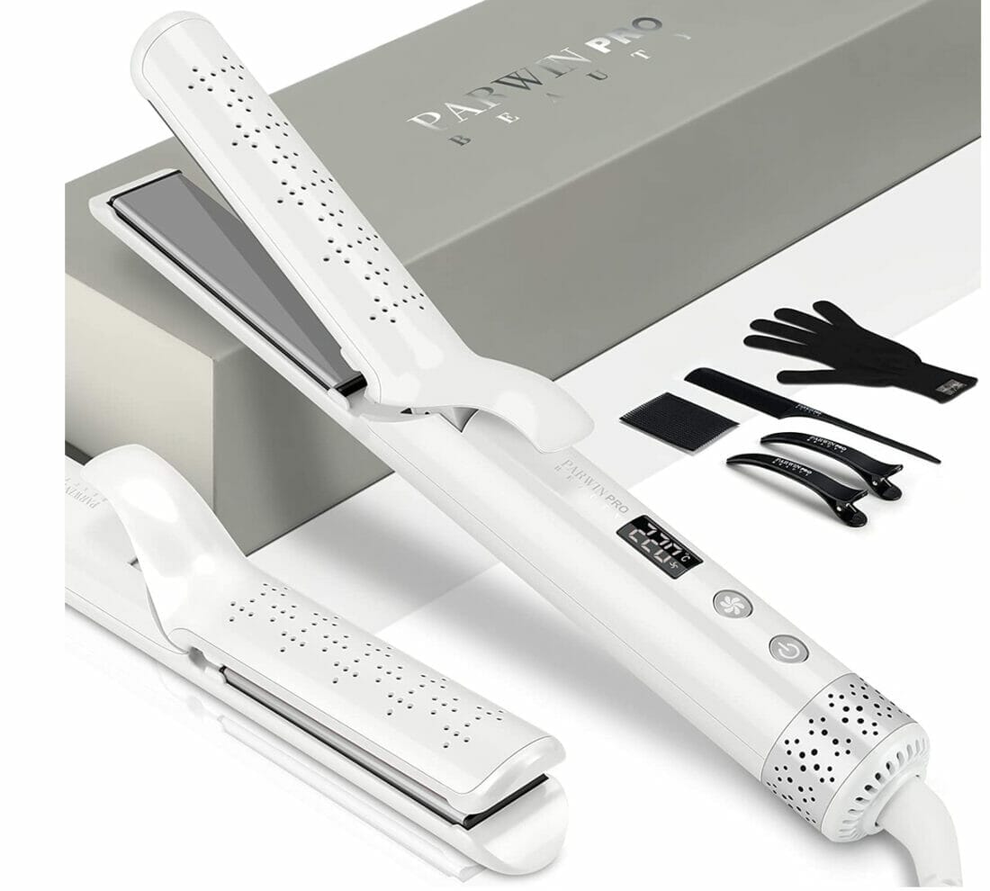 Ein 2 in 1 Tool: PARWIN PRO BEAUTY Glätteisen – 55% Rabatt