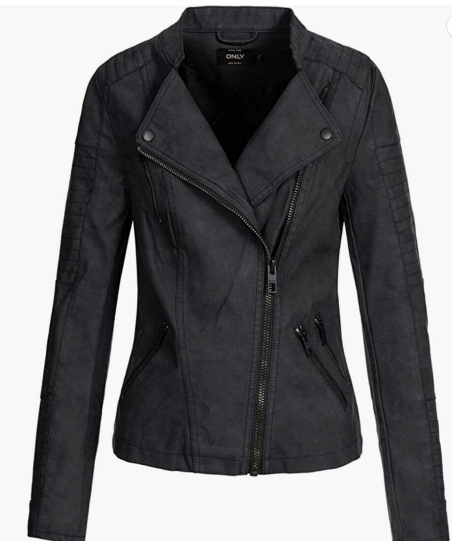 Damen Lederjacke von ONLY – 29% Rabatt