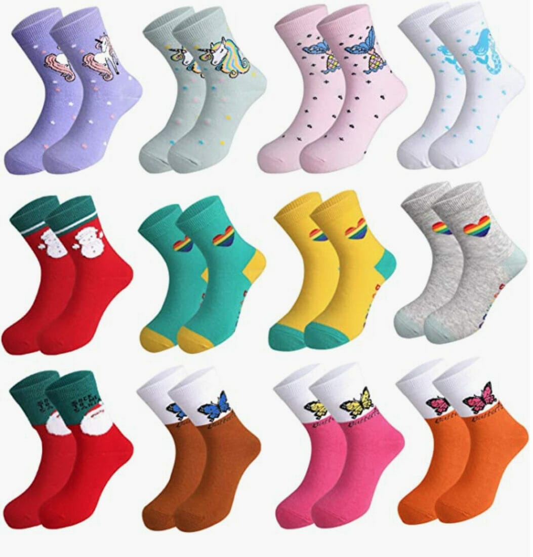 Rovtop Mädchen Socken (12er-Pack) – 40% Rabatt