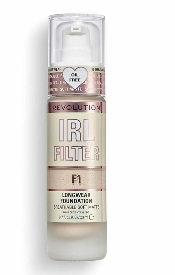 Makeup Revolution IRL Filter Longwear Foundation – 34% Rabatt