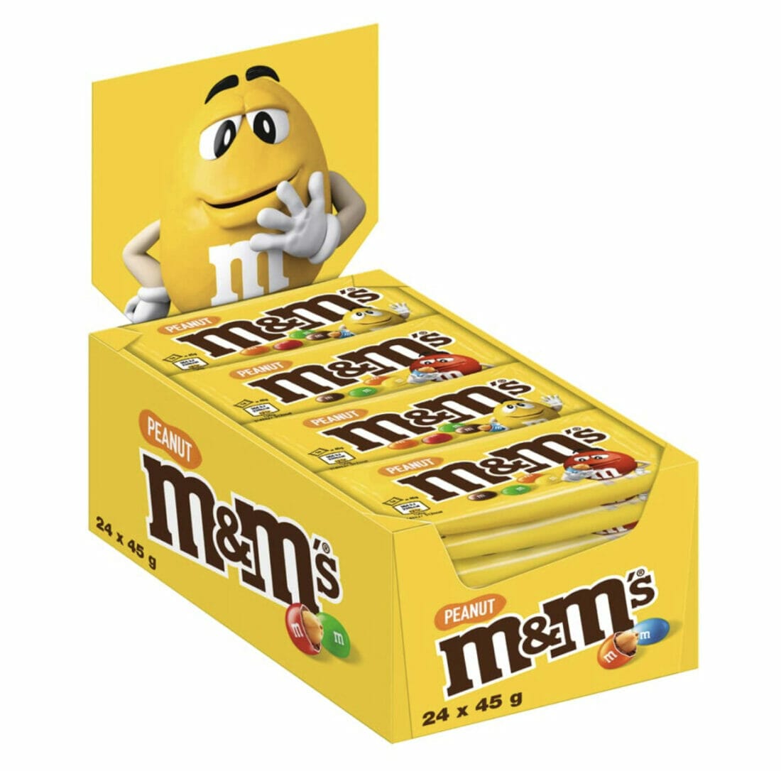 M&M`s Peanut Beutel (24 Packungen) – 65% Rabatt + 5% Spar-Abo