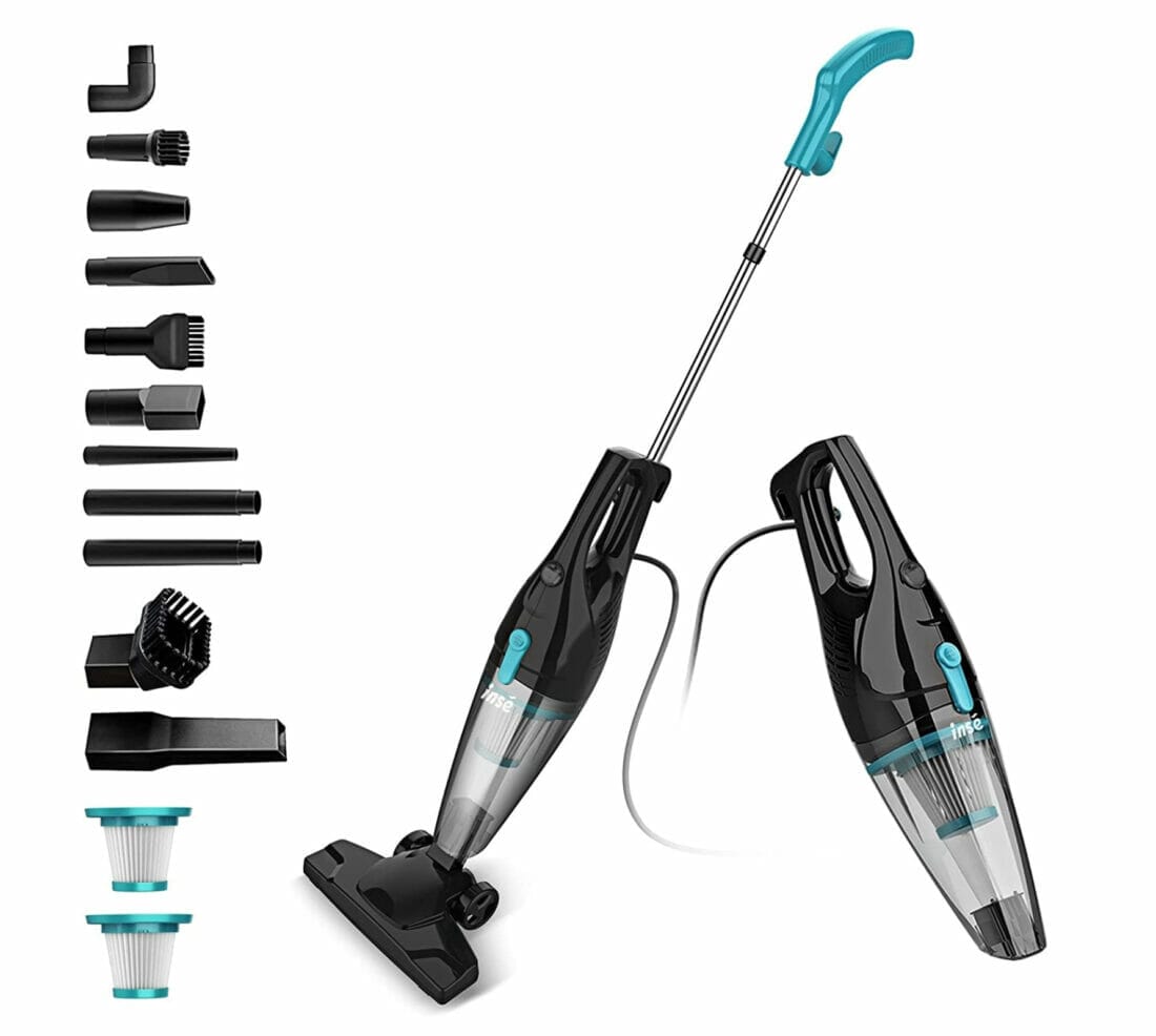 2 in 1 Stiel- und Handstaubsauger mit Kabel – 64% Rabatt