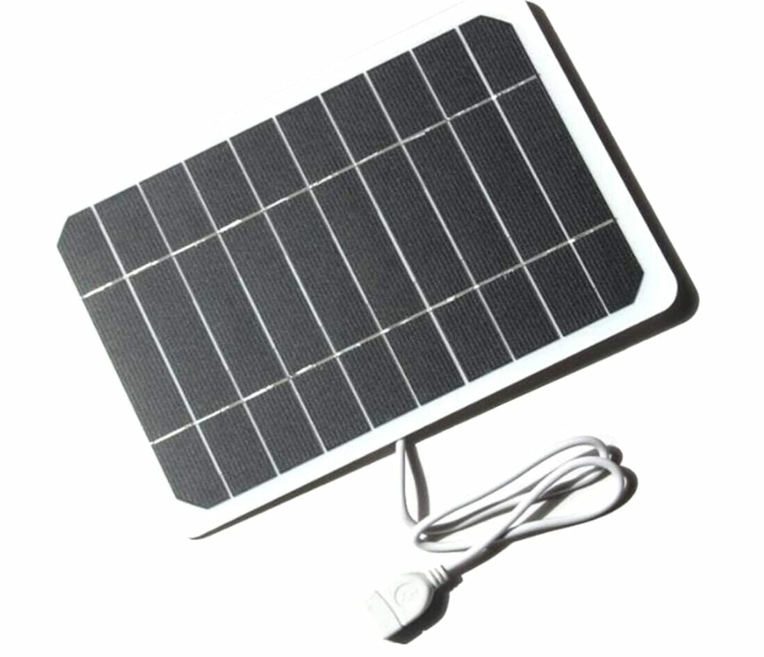 Perfekt auf Reisen: Irfora USB-Solarpanel – 50% Rabatt
