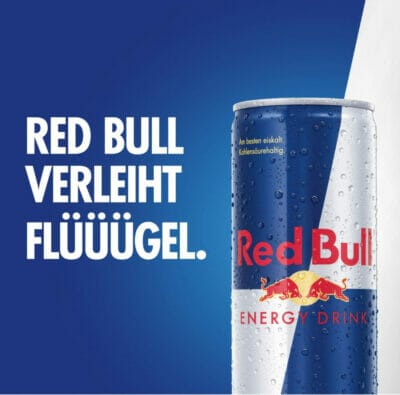 Red Bull Energy Drink mit 24 Dosen