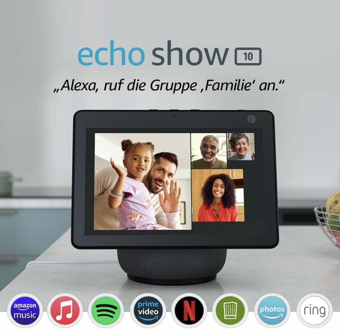 Echo Show 10 (3. Generation) – 30% Rabatt