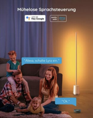 smarte Govee LED Stehlampe mit WiFi