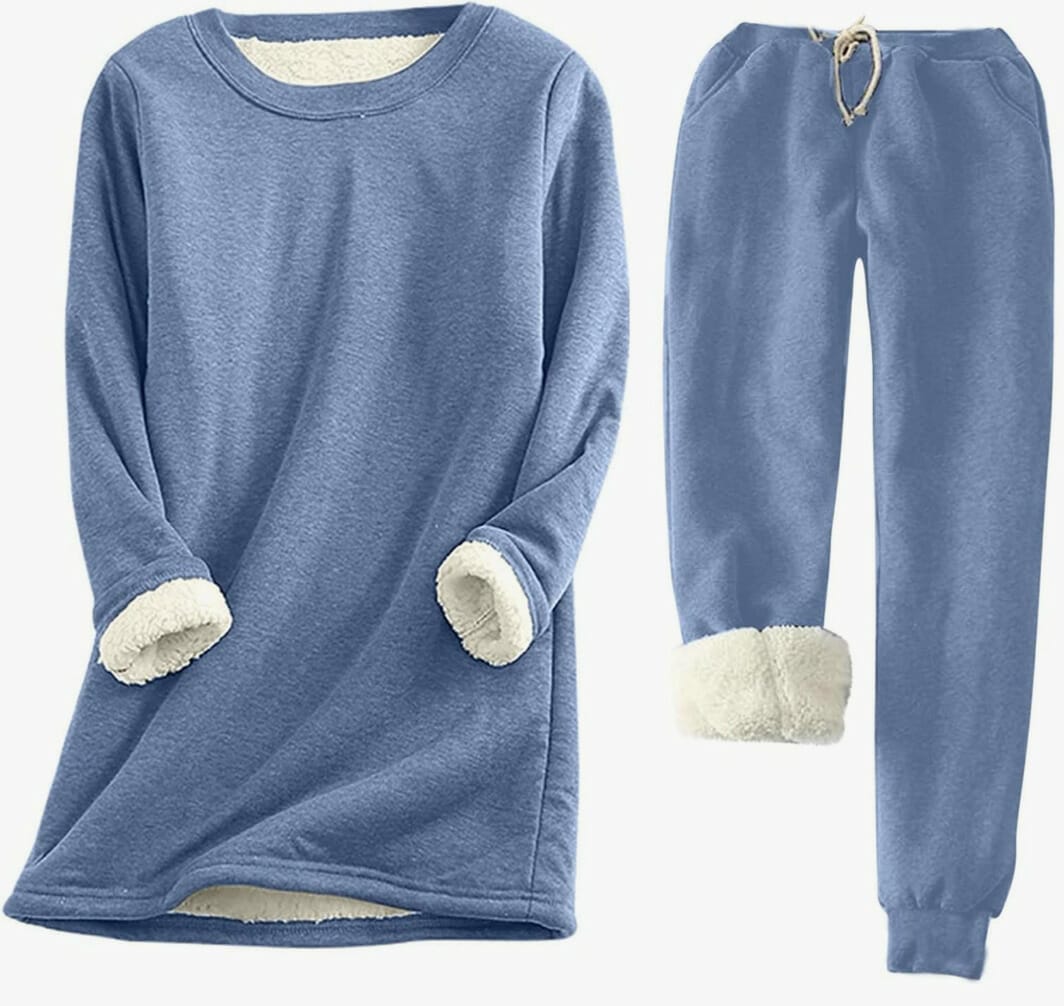 Gefütterter Fleece Schlafanzug – 50% Rabatt