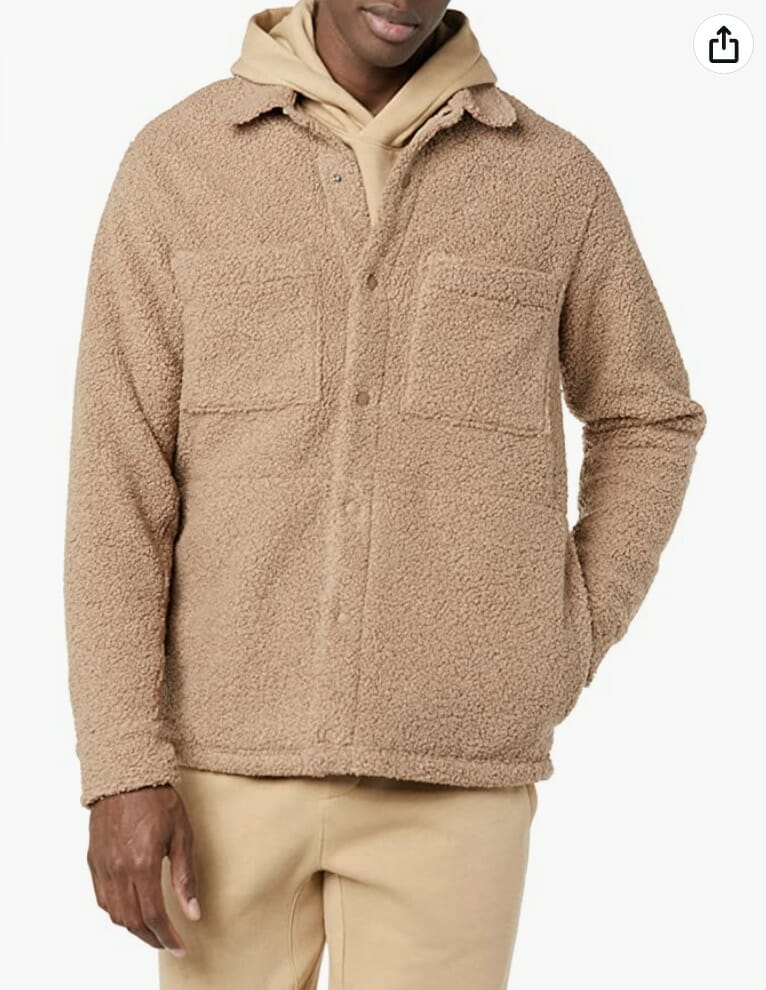 Amazon Aware Herren Sherpa-Jacke – 50% Rabatt