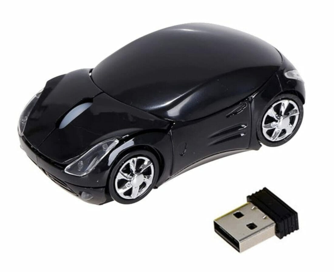 Kabellose Maus im Auto-Design – 60% Rabatt