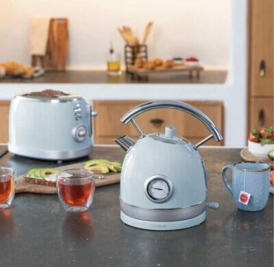 Cecotec Elektrischer Wasserkocher ThermoSense 420 Light Blue1
