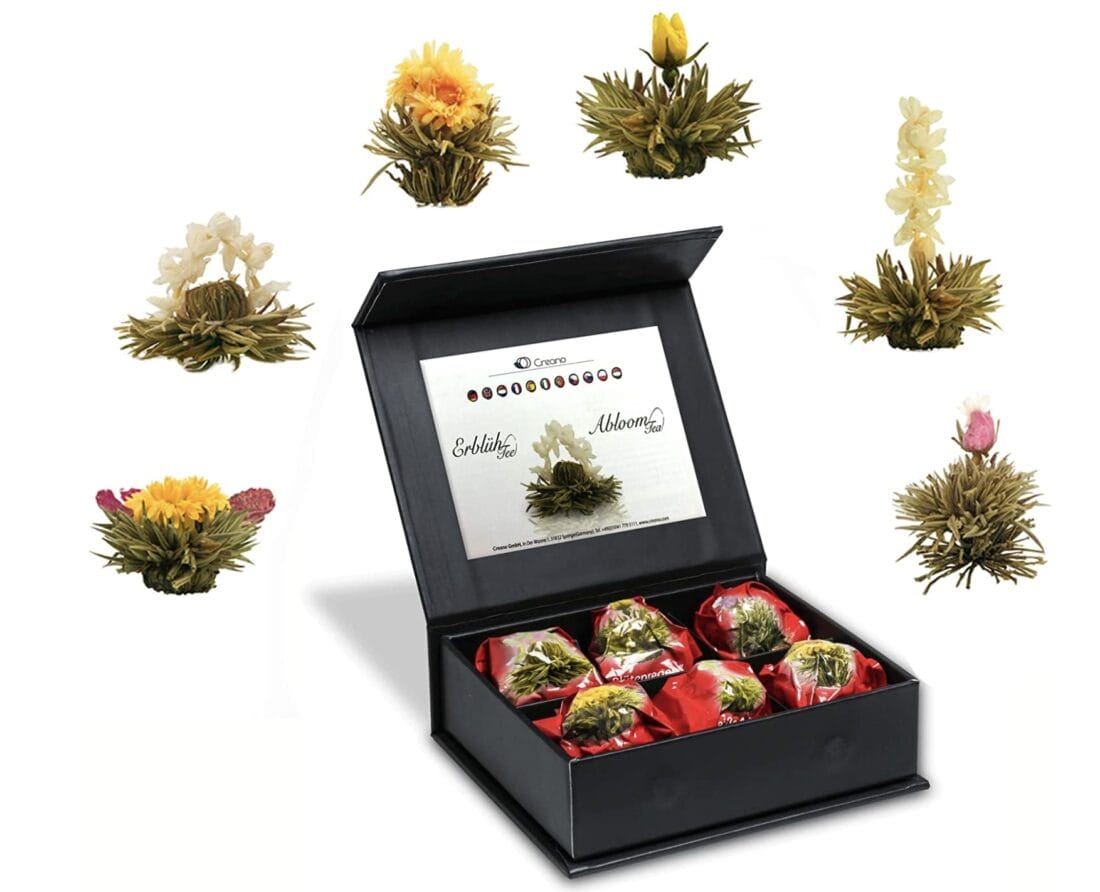 Creano Teeblumen Mix 6er ErblühTee „Weißer Tee“ – 38% Rabatt