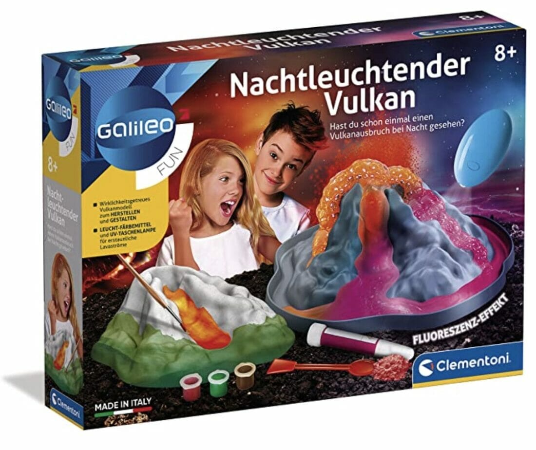 Galileo Fun Nachtleuchtender Vulkan – 36% Rabatt